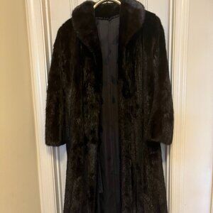 Ranch Black Mink coat